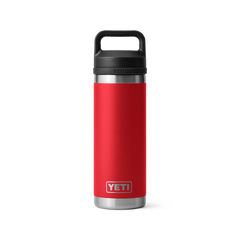 18 oz Water Bottle, Rescue Red, large