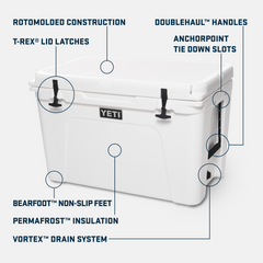 105 Hard Cooler, White, large