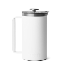 34 oz French Press, White, large
