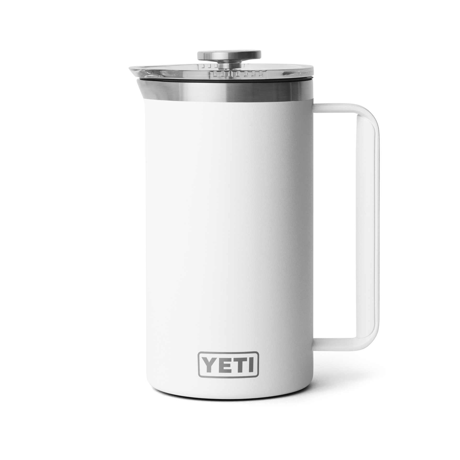 34 oz French Press, White, large