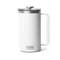 34 oz French Press, White, large