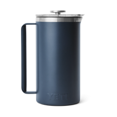 64 oz French Press, Navy, large