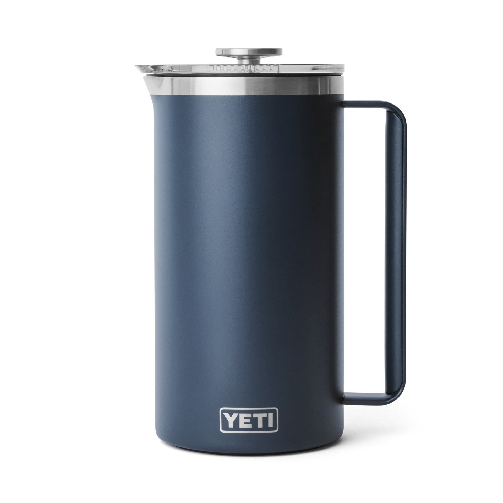 64 oz French Press, Navy, large