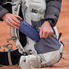 60L Men's Hiking Pack, Classic Navy, large