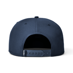 Mid Pro Flat Brim Rope Hat, Navy, large