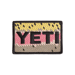 Yeti Rainbow Trout Patch, YETI Rainbow Trout, large