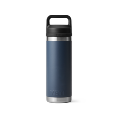 18 oz Water Bottle, Navy, large