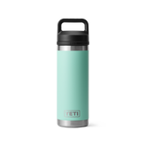 18 oz Water Bottle, Seafoam, large