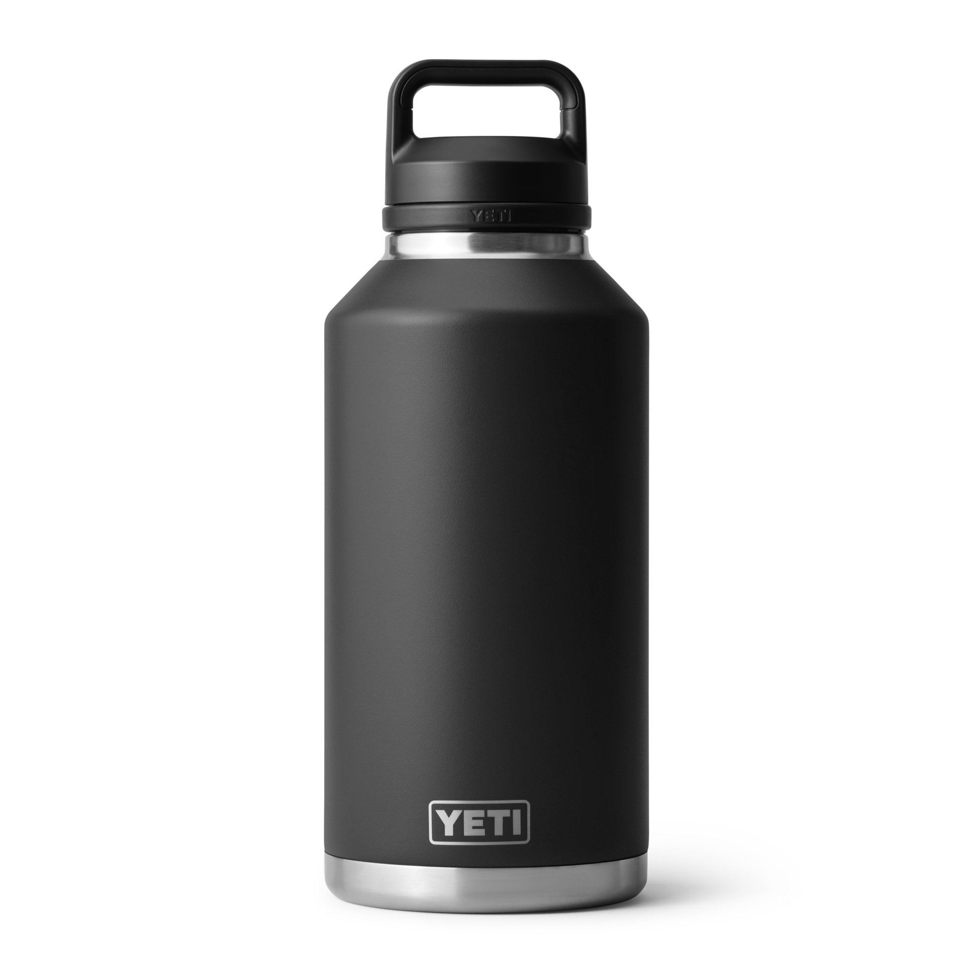 64 oz Water Bottle, Black, large