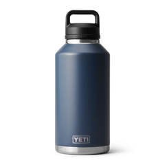 64 oz Water Bottle, Navy, large