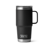 20 oz Travel Mug, Black, large