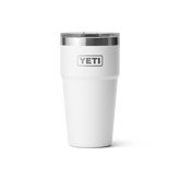 20 oz Stackable Cup, White, large