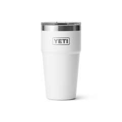 20 oz Stackable Cup, White, large