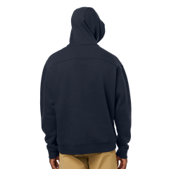 Pullover Fleece Hoodie, Navy, large