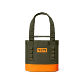 20 Carryall Tote Bag, Olive/King Crab Orange, large