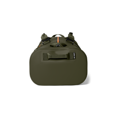 100L Waterproof Duffel, Olive/King Crab Orange, large