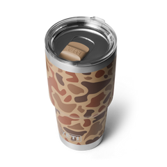 30 oz Tumbler, Wetlands Camo, large