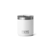 10 oz Stackable Lowball, White, large