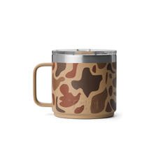 14 oz Stackable Mug, Wetlands Camo, large