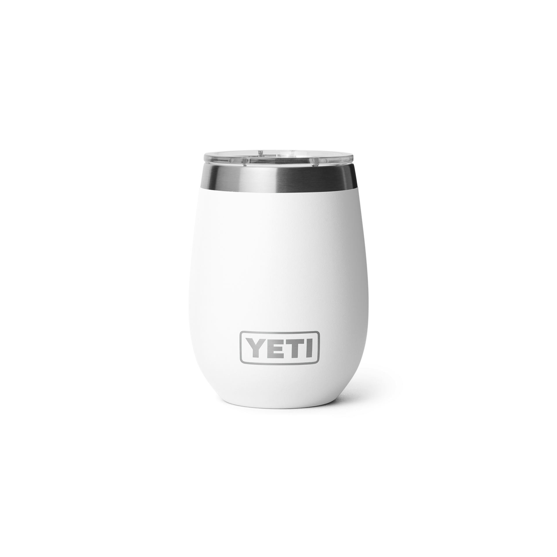 10 oz Wine Tumbler, White, large