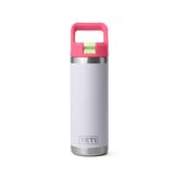 18 oz Water Bottle, Mist/Pink/Grasshopper, large