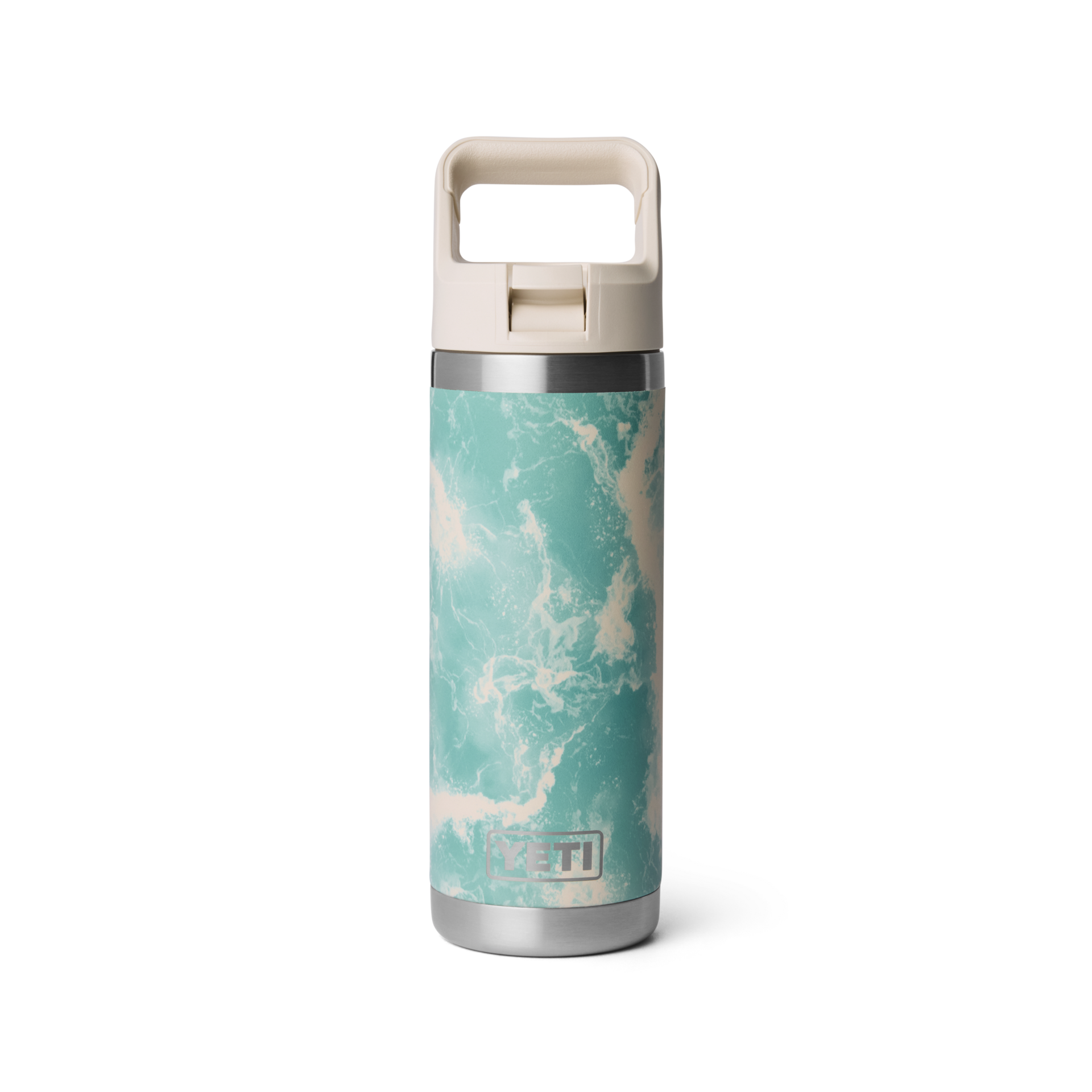 18 oz Water Bottle, Sea View, large