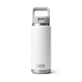 26 oz Water Bottle, White, large