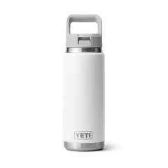 26 oz Water Bottle, White, large