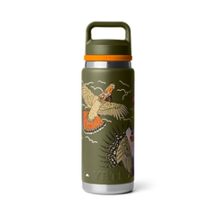 26 oz Water Bottle, Upland Bird Olive, large
