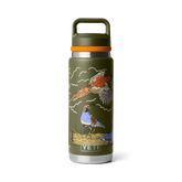 26 oz Water Bottle, Upland Bird Olive, large