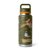 36 oz Water Bottle, Upland Bird Olive, large