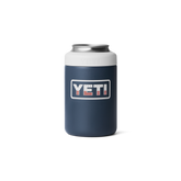 12 oz Colster® Can Cooler, Navy/White Badge, large