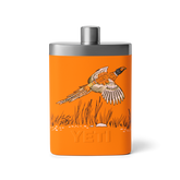 Flask, Upland Bird King Crab Orange, large