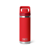 18 oz Water Bottle, Rescue Red, large