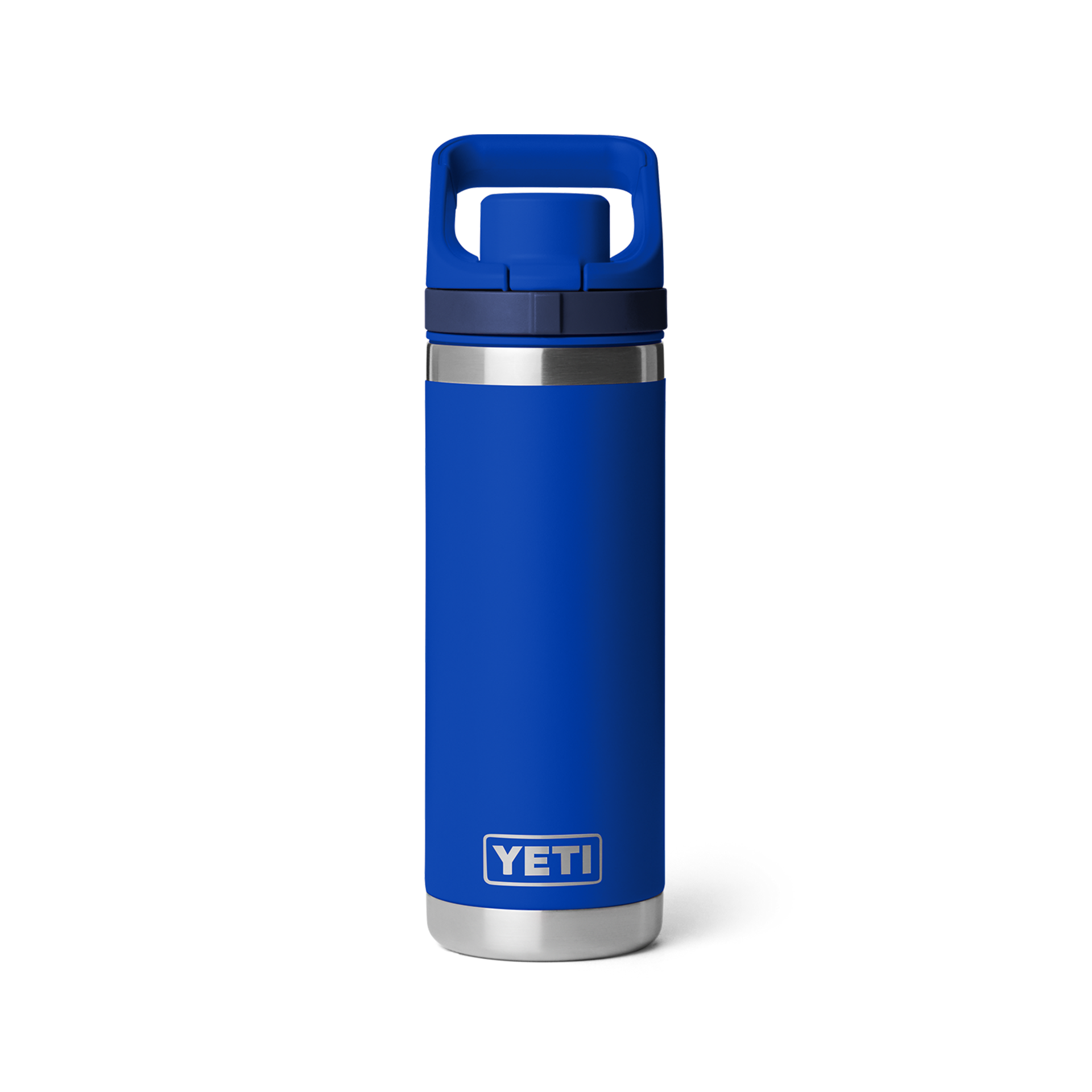 18 oz Water Bottle, Royal Blue, large
