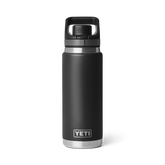 26 oz Water Bottle, Black, large