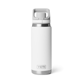 26 oz Water Bottle, White, large
