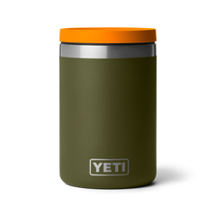 16 oz Insulated Food Jar, Olive/King Crab Orange, large
