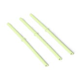 L/XL Silicone Straw Pack, Grasshopper, large
