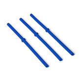 L/XL Silicone Straw Pack, Royal Blue, large