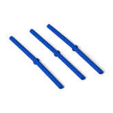 S/M Silicone Straw Pack, Royal Blue, large