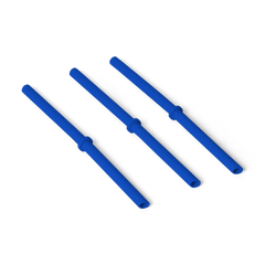 S/M Silicone Straw Pack, Royal Blue, large