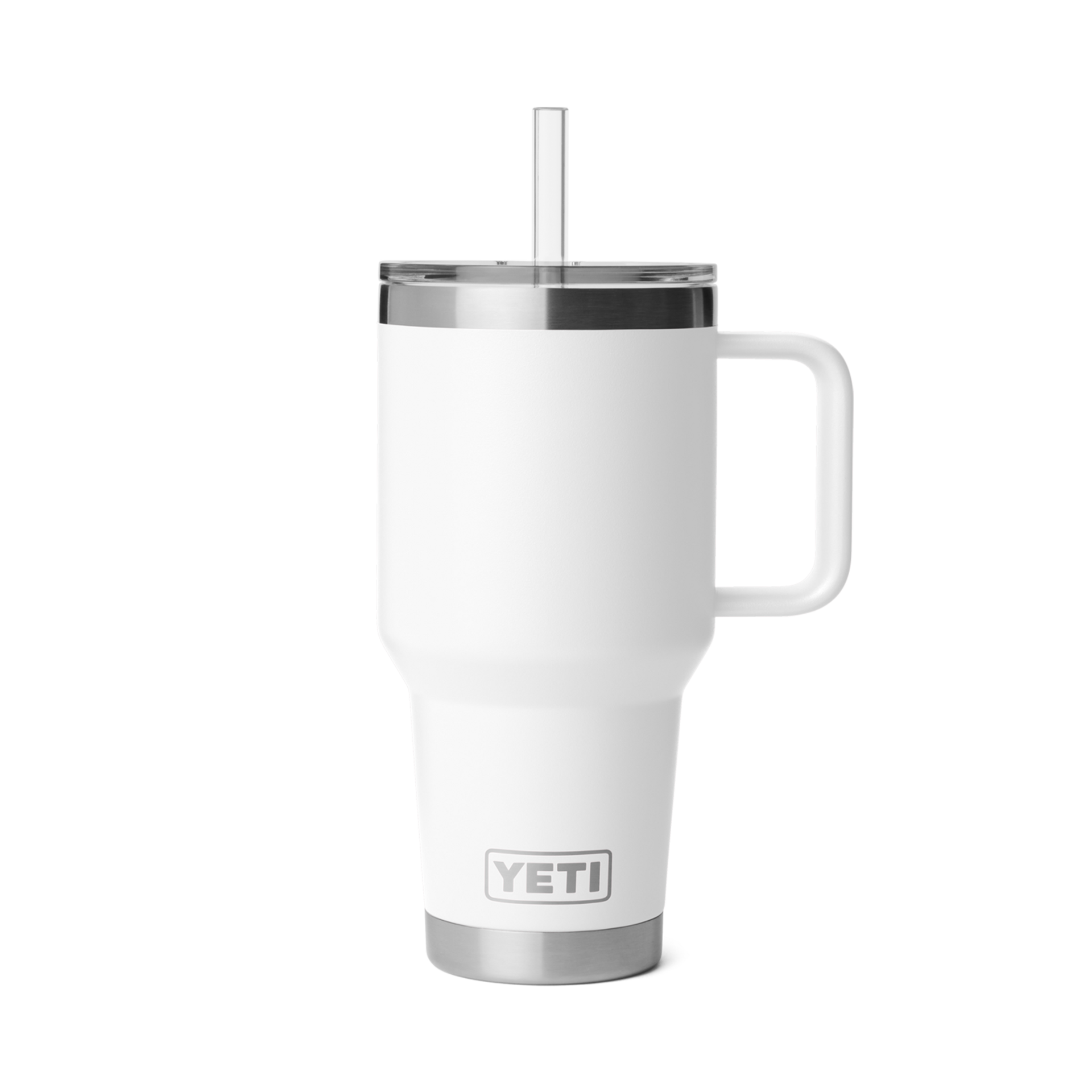 35 oz Straw Mug, White, large