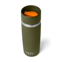 16 oz Travel Bottle, Olive/King Crab Orange, large