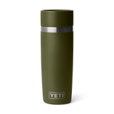 16 oz Travel Bottle, Olive/King Crab Orange, large
