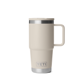 20 oz Travel Straw Mug, Cape Taupe, large