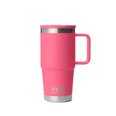 20 oz Travel Straw Mug, Tropical Pink, large