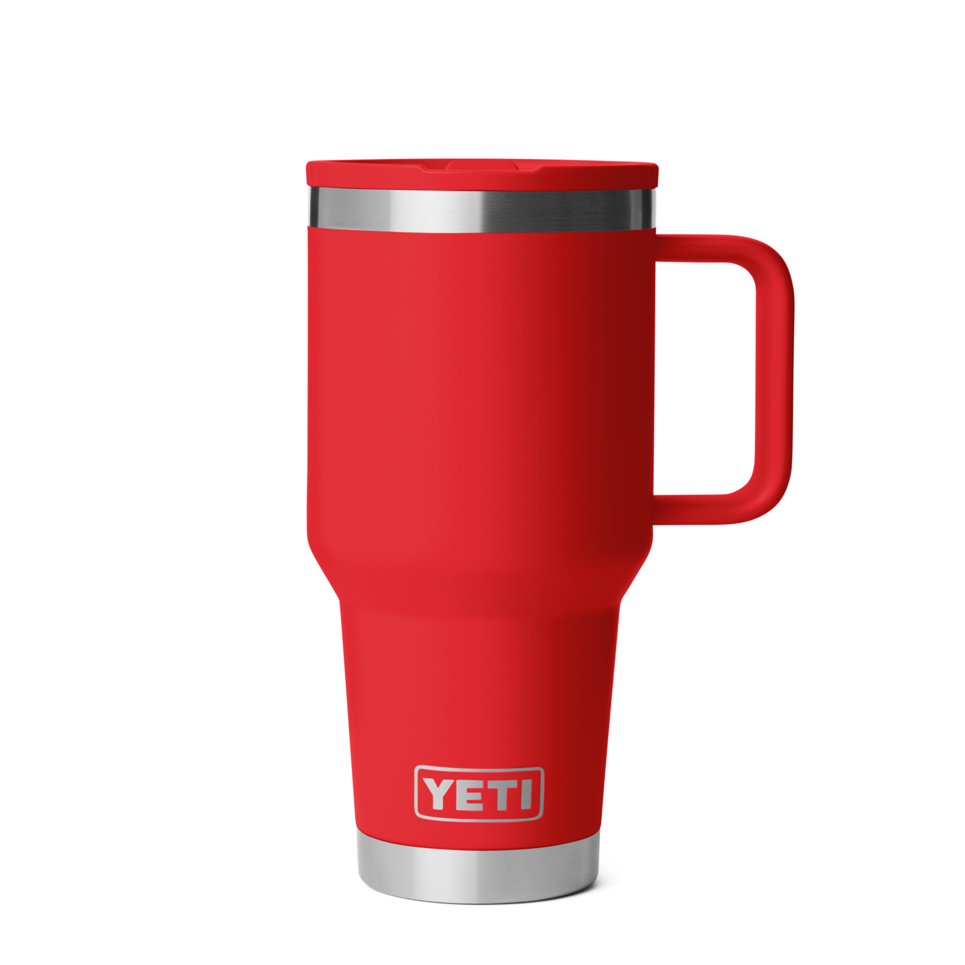 30 oz Travel Straw Mug, Rescue Red, large