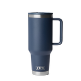 40 oz Travel Straw Mug, Navy, large