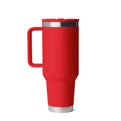 40 oz Travel Straw Mug, Rescue Red, large